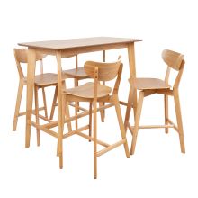 Baarilauakomplekt ROXBY 4-tooliga