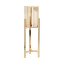 Candlestick LAUDRE H64cm, gold