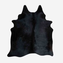 Коровья шкура BLACK maxi 3-4м2, 200x210см, чёрный