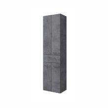 Kõrge vannitoakapp 945, 50x33xH186cm, tumehall