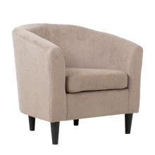 Кресло WESTER 76x68,5xH74см, серо-коричневый