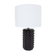 Table lamp DUNIK H39cm, black