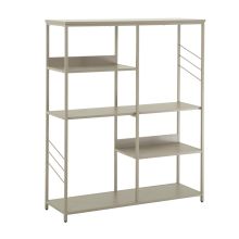 Shelf DIMITRA 100x30xH124cm, grey