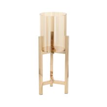 Candlestick LAUDRE H54cm, gold