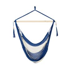 Swing chair CARINA blue striped