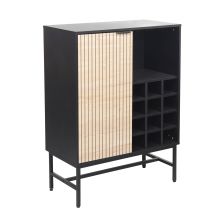 Kapp HELVE veiniriiuliga 80x40xH110cm, melamiin