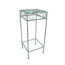 Lillepostament MINT 25x25xH60cm, antiikroheline metall