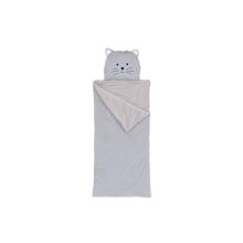 Sleeping bag/pillow 4Living KITTY 66x170cm, grey