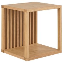 Wall shelf WELLINGTON 34x31xH35,5cm, natural