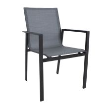 Садовый стул AMALFI 58x65xH90см, серый