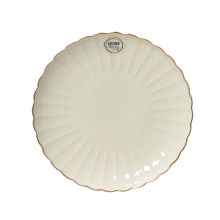 Тарелка SHELL D20,3см, фарфор