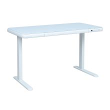Töölaud ERGO FIT 1-mootoriga 122x62xH73,5-118cm, valge
