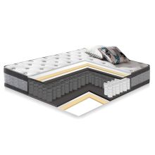 Vedrumadrats HARMONY DUO 140x200xH27cm, kahepoolne