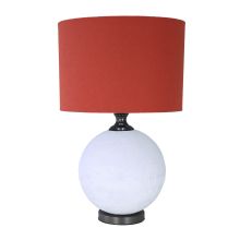 Laualamp LUXO H56cm, punane/valge