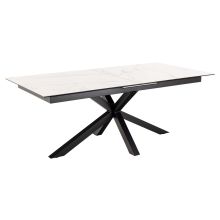 Söögilaud HEAVEN 200/240x100xH76cm, valge