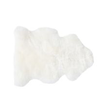 Sheepskin BRAZIL S, 40x70-80cm, white,