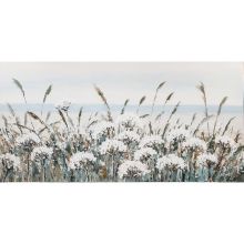 Õlimaal 70x140cm, valged põllulilled
