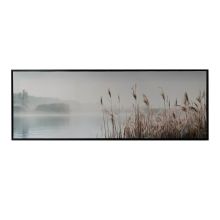 Seinapilt WALLY 50x140cm, järv ja kõrkjad