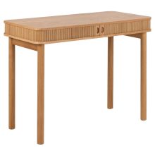 Office desk LANGLEY 100x50xH75cm, natural