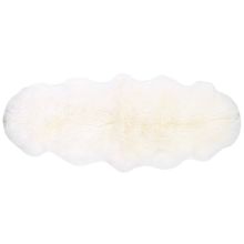 Lambanahast vaip MERINO 2x, valge