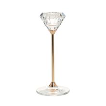 Candlestick CHANLE H16cm, golden