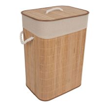 Pesukast MAX BAMBOO 40x30xH57cm, kaanega