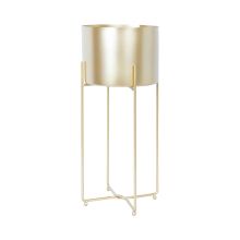 Flowerstand DEIA GOLD L  24,5x23,5xH57cm, golden