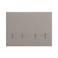 Headboard for couch LANDE 140x200cm, beige