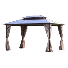 Varikatus SUNSET 3x4xH2/2,7m, pruun/taupe