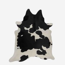 Коровья шкура BLACK-WHITE maxi 3-4м2, 200x210см, чёрный-белый