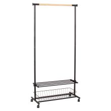Stange FOREST 80x36xH165cm, must/naturaalne