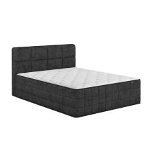 Continental bed EVENING ZONE 160x200cm, dark grey