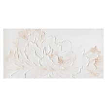 Õlimaal 60x120cm, valged kroonlehed