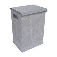 Корзина для белья MAX MILO 40x30xH60см, светло-серый