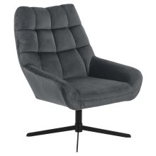 Resting chair PARIS dark grey