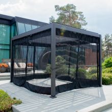 Sääsevõrgud varikatusele MIRADOR-111 3x3m, must