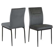 Chair DEMI dark grey