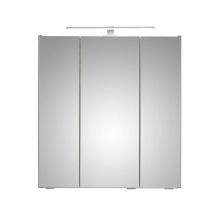 Зеркальный шкаф с LED-светильником 31-I, 65x16xH70см, серый
