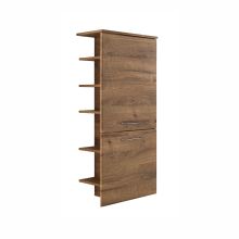 Kõrge vannitoakapp 943, 50x33xH123cm, tamm