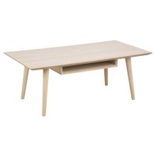 Придиванный столик CENTURY 115x60xH42см, с ящиком, материал: мебельная доска дубовым шпоном, обработка: промасленный