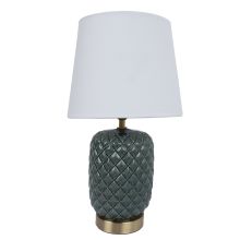 Table lamp VERRE H45cm, green