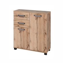 Alumine vannitoakapp MILAN 81x32xH95cm, tamm