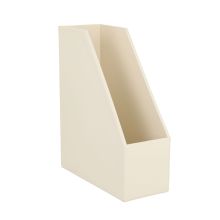 File holder WILMA 26.5x10.5x32.5cm, cream
