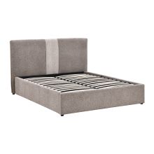 Voodi DONNA 160x200cm, helepruun
