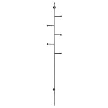 Riidenagi ASPEN 24,6x20,7xH171,2cm, must