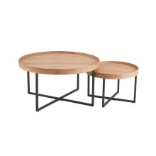Diivanilaud MUSIC 2tk D70xH46cm, D50xH38cm, tamm
