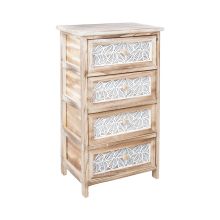 Kummut KASEKE 4-sahtliga 40x29x73cm, naturaalne