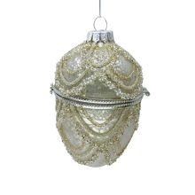 Рождественское украшение JOY EGG CHAMPAGNE 9,5 см, стекло