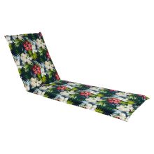 Cushion for chair SUMMER FLOWER 55x190x5cm, dark floral