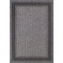 Коврик DAWN FOAM DOOR-7 50x80см, чёрный/серый